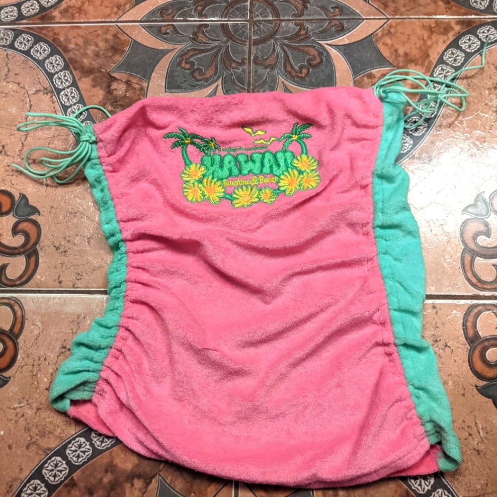 Hawaii watermelon tube top